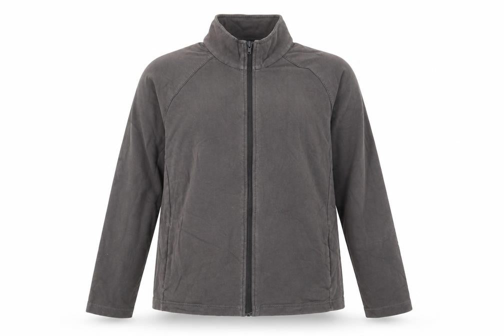 Marks and Spencer Womens Brown Cotton Full Zip Sweatshirt Size 18 Zip