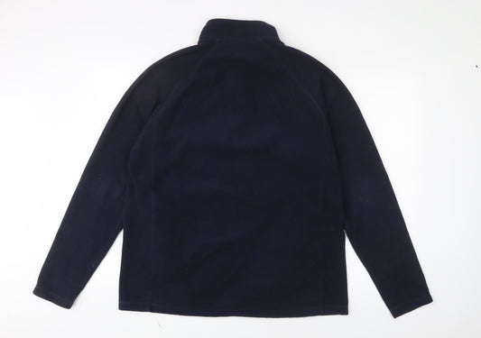 Cotton Traders Mens Blue Polyester Pullover Sweatshirt Size L