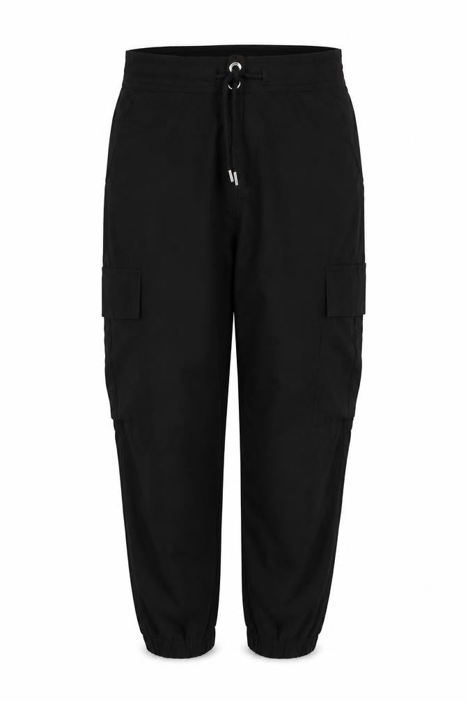 Zara Womens Black Polyester Trousers Size S L22 in Regular Zip