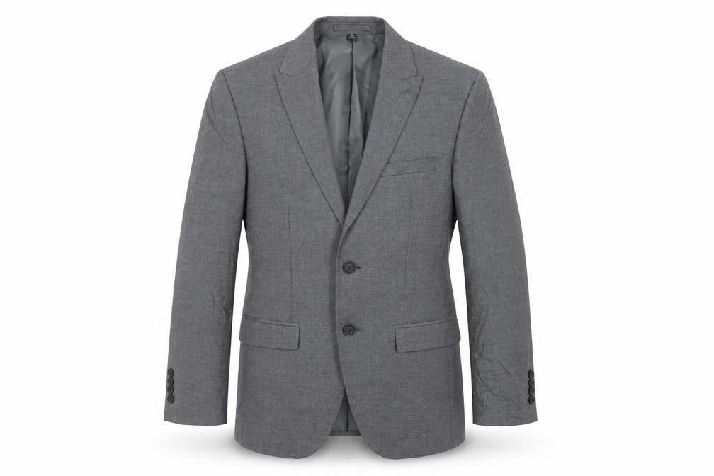 Marks and Spencer Mens Grey Polyester Jacket Suit Jacket Size 36 Regular