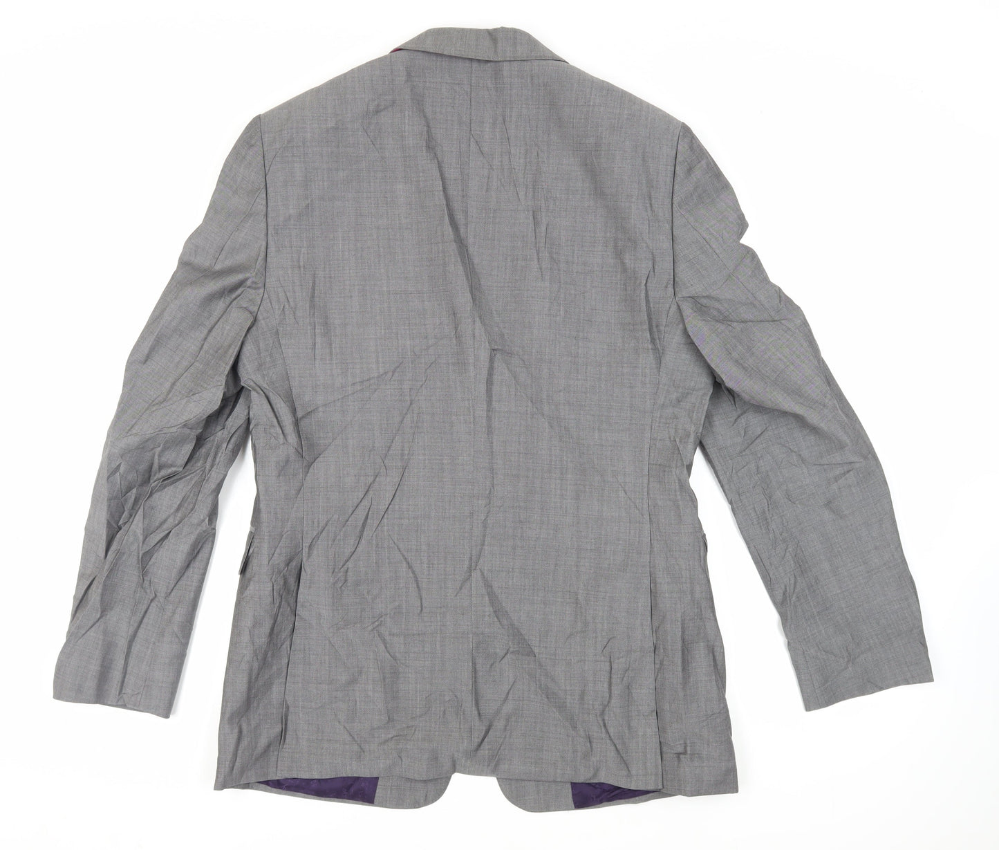 Duchamp Mens Grey Wool Jacket Suit Jacket Size 42 Regular