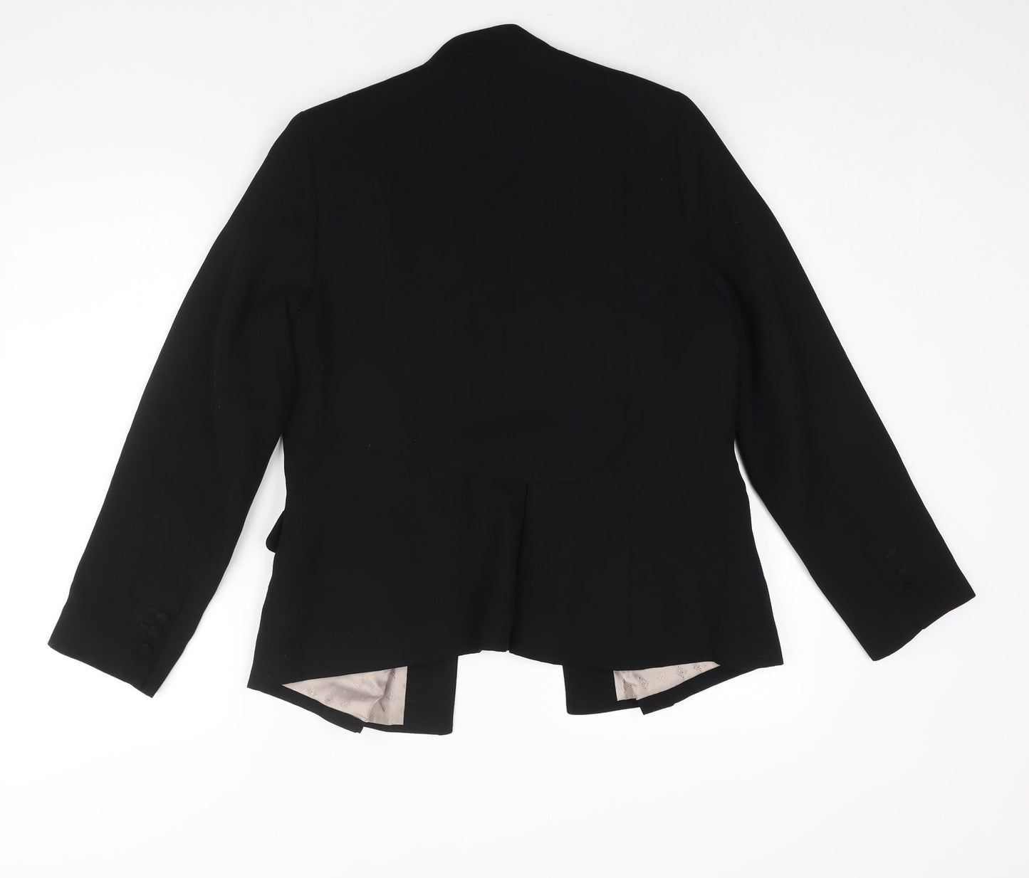 Monsoon Womens Black Jacket Blazer Size 12