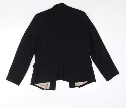 Monsoon Womens Black Jacket Blazer Size 12