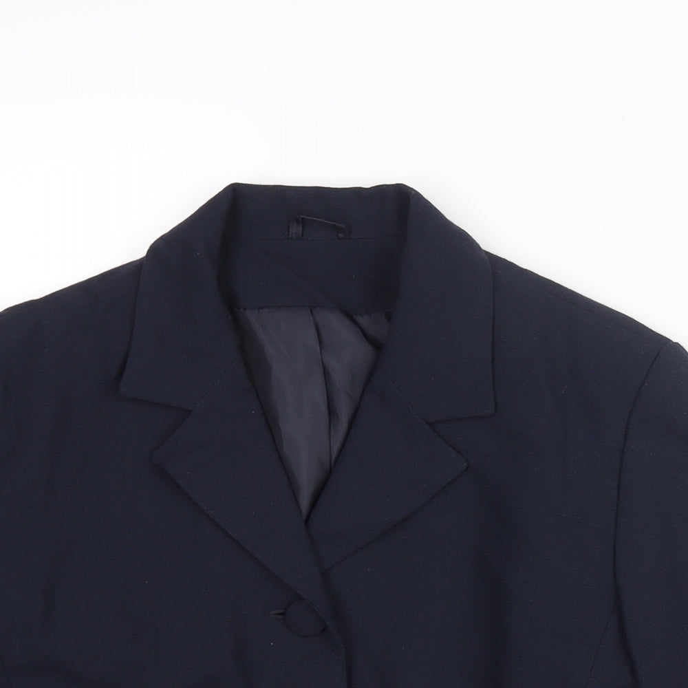 Dorothy Perkins Womens Blue Jacket Size 10 Button