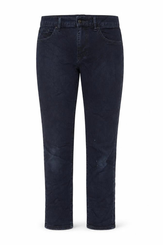 Uniqlo Womens Black Cotton Skinny Jeans Size 28 in L26 in Regular Zip