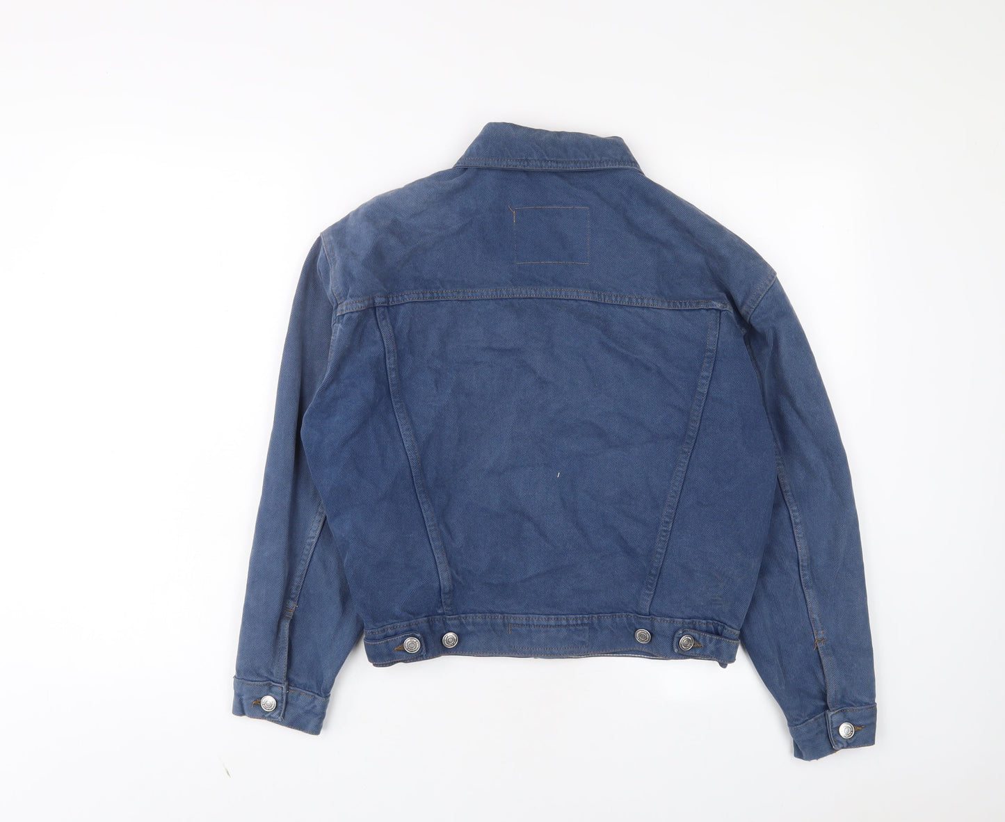 Eighty Four Womens Blue Jacket Size XS Button
