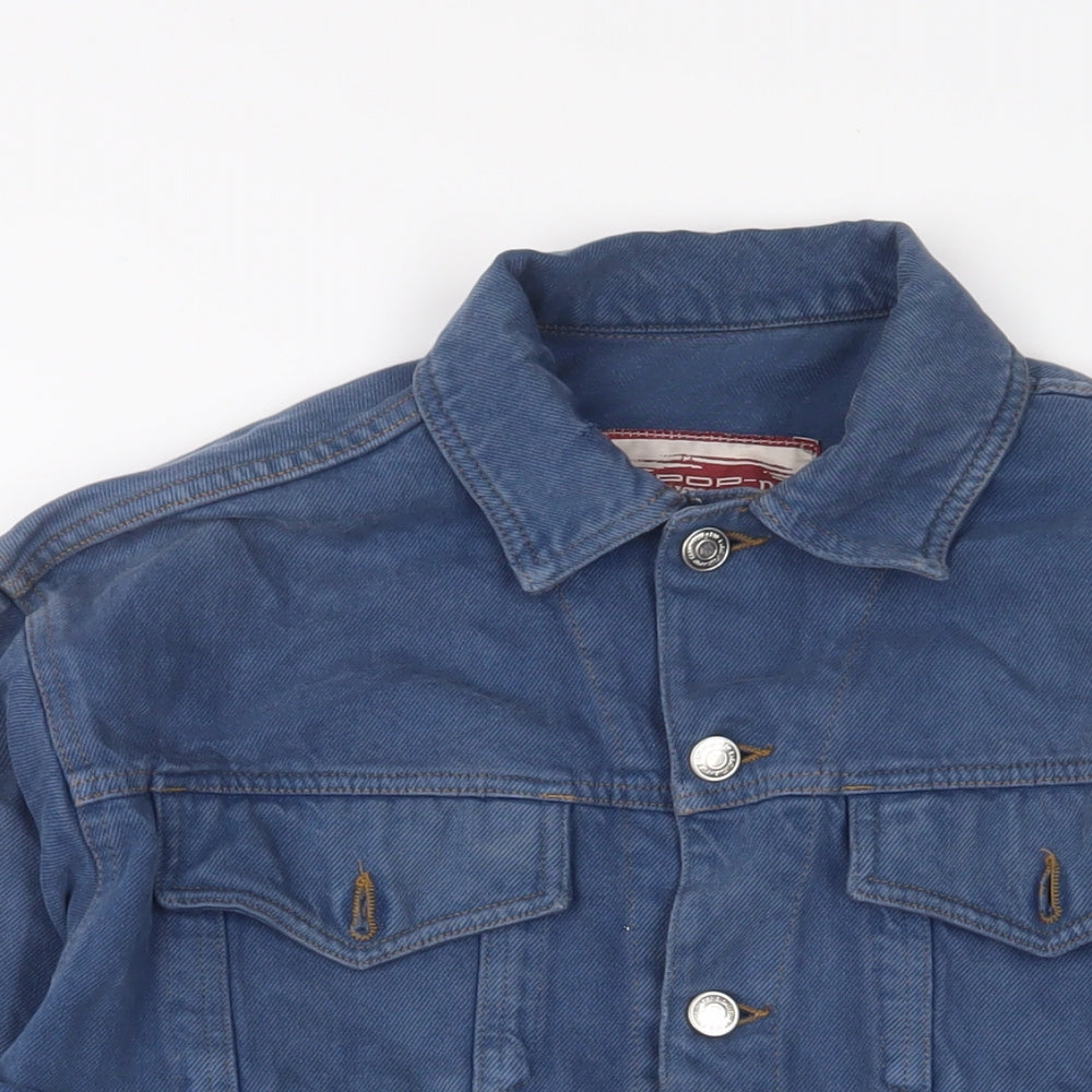 Eighty Four Womens Blue Jacket Size XS Button