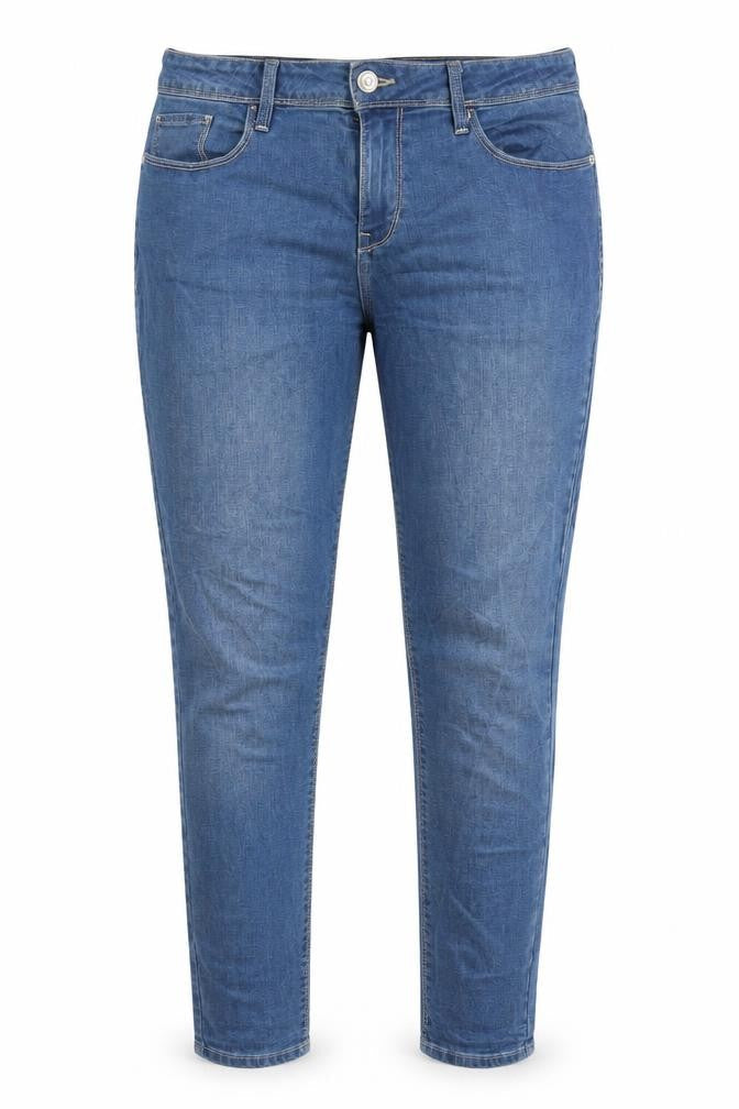 Tiffosi Womens Blue Cotton Skinny Jeans Size 32 in L28 in Regular Zip