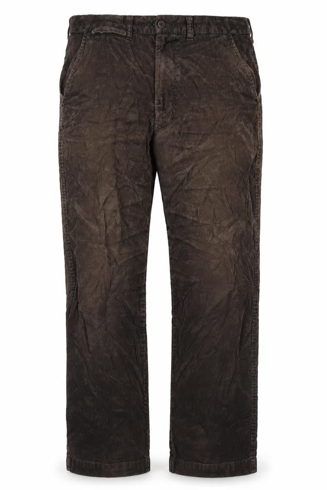 Marks and Spencer Mens Beige Cotton Straight Jeans Size 34 in L29 in Regular Zip
