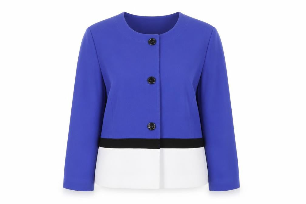 Autonomy Womens Blue Jacket Size 20 Button