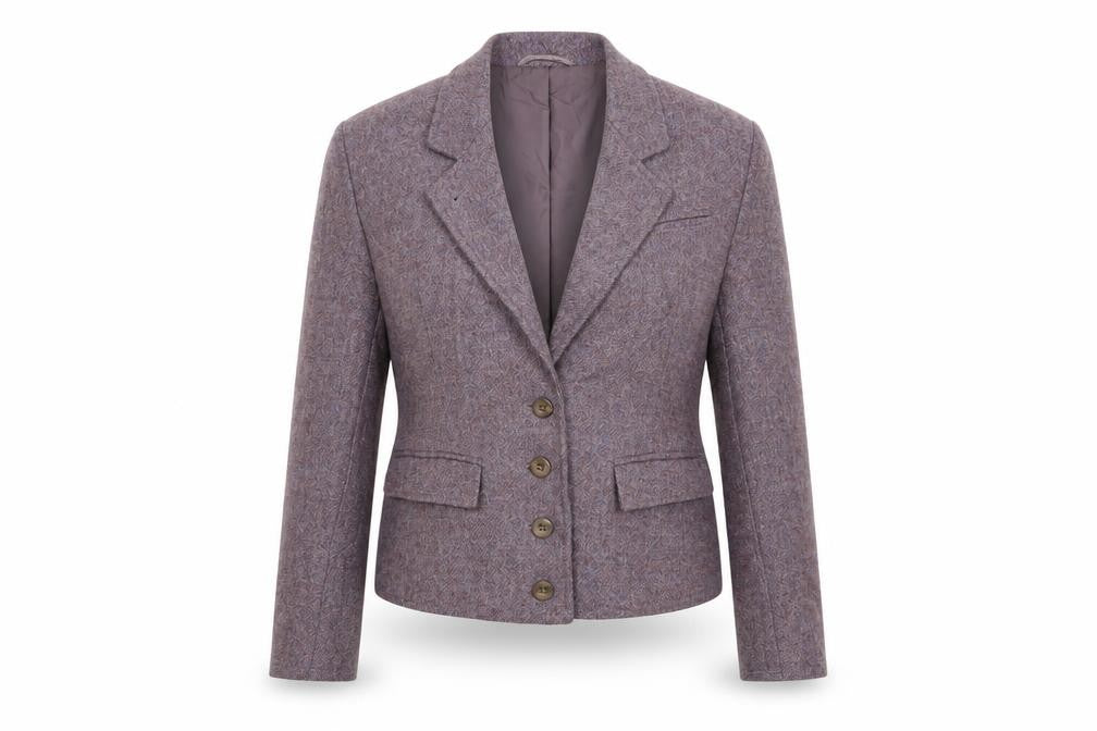 St Michael Womens Purple Jacket Blazer Size 10 Button