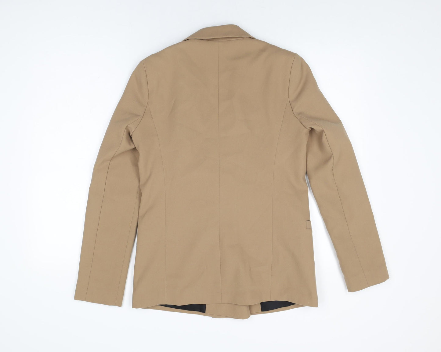 River Island Womens Beige Jacket Blazer Size 8 Button