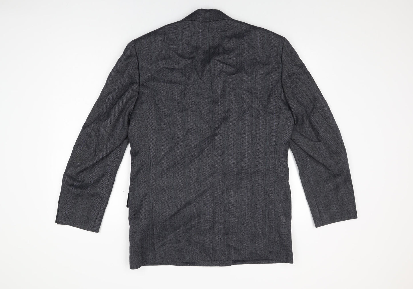 NEXT Mens Blue Wool Jacket Suit Jacket Size 38 Regular