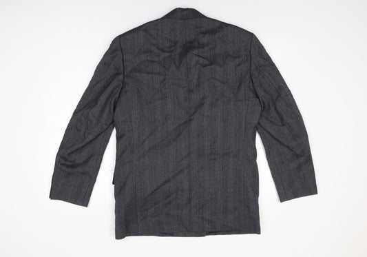 NEXT Mens Blue Wool Jacket Suit Jacket Size 38 Regular