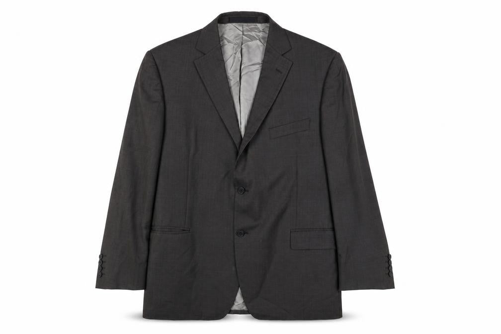 Marks and Spencer Mens Grey Wool Jacket Suit Jacket Size 46 Regular