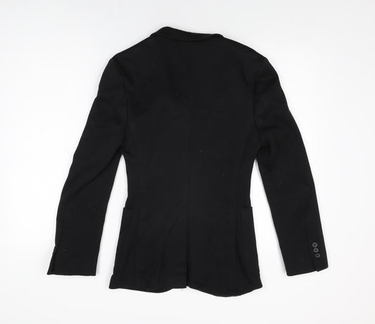 ASOS Womens Black Jacket Blazer Size S Button