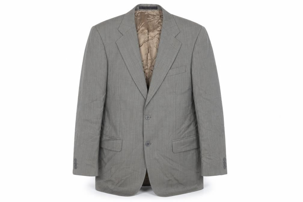 Marks and Spencer Mens Green Wool Jacket Suit Jacket Size 40 Regular