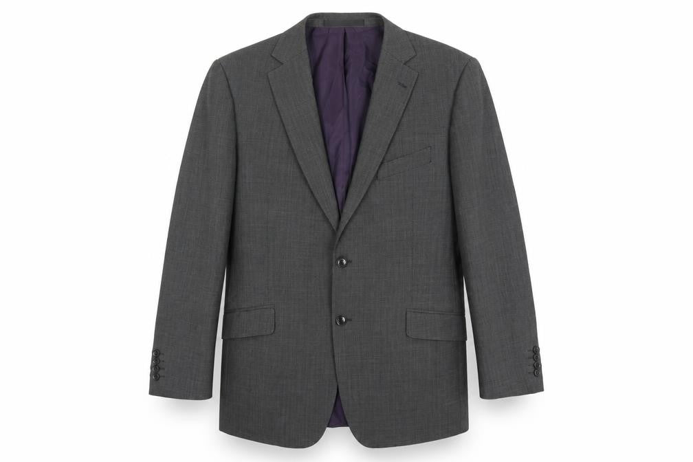 Marks and Spencer Mens Grey Wool Jacket Suit Jacket Size 44 Regular
