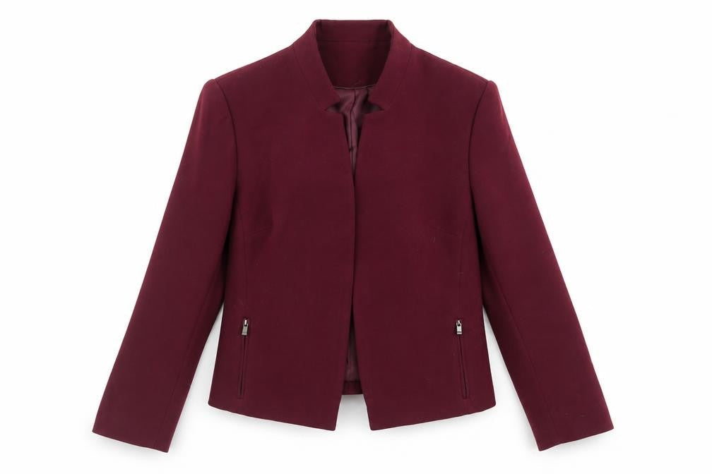 Dunnes Womens Purple Jacket Blazer Size 14 - Open