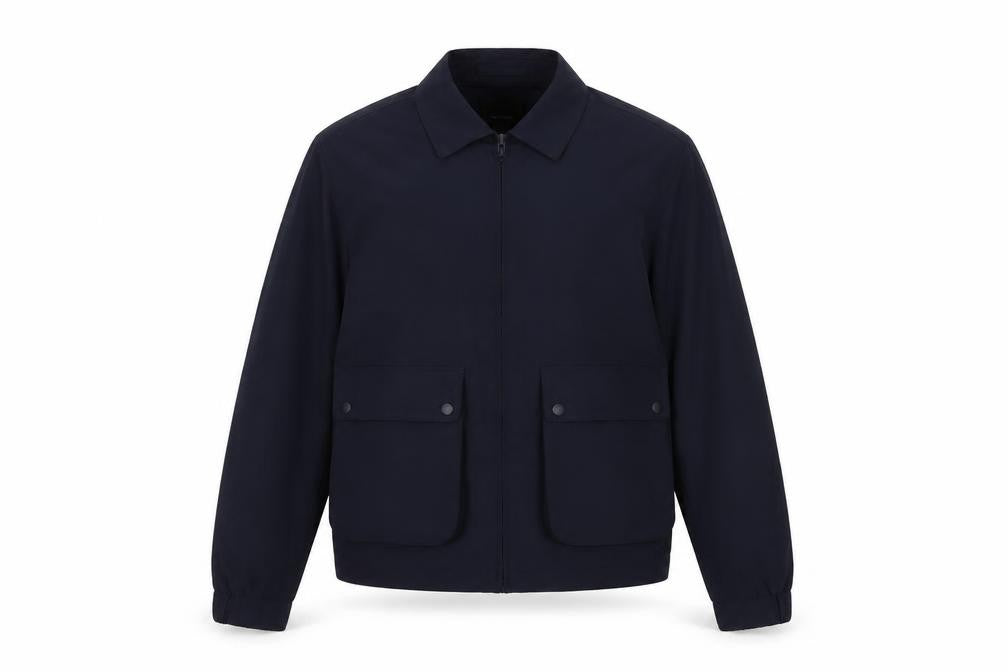 River Is Mens Blue Jacket Size M Zip