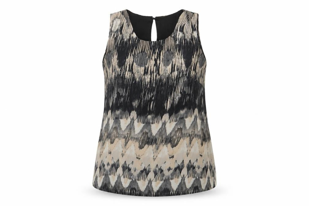 Womens UK Size S VERO MODA Multicoloured Polyester Tank