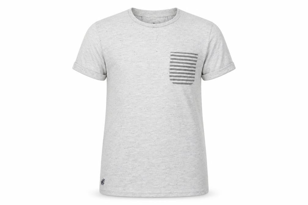 NEXT Boys Grey Cotton Basic T-Shirt Size 9 Years Crew Neck Pullover