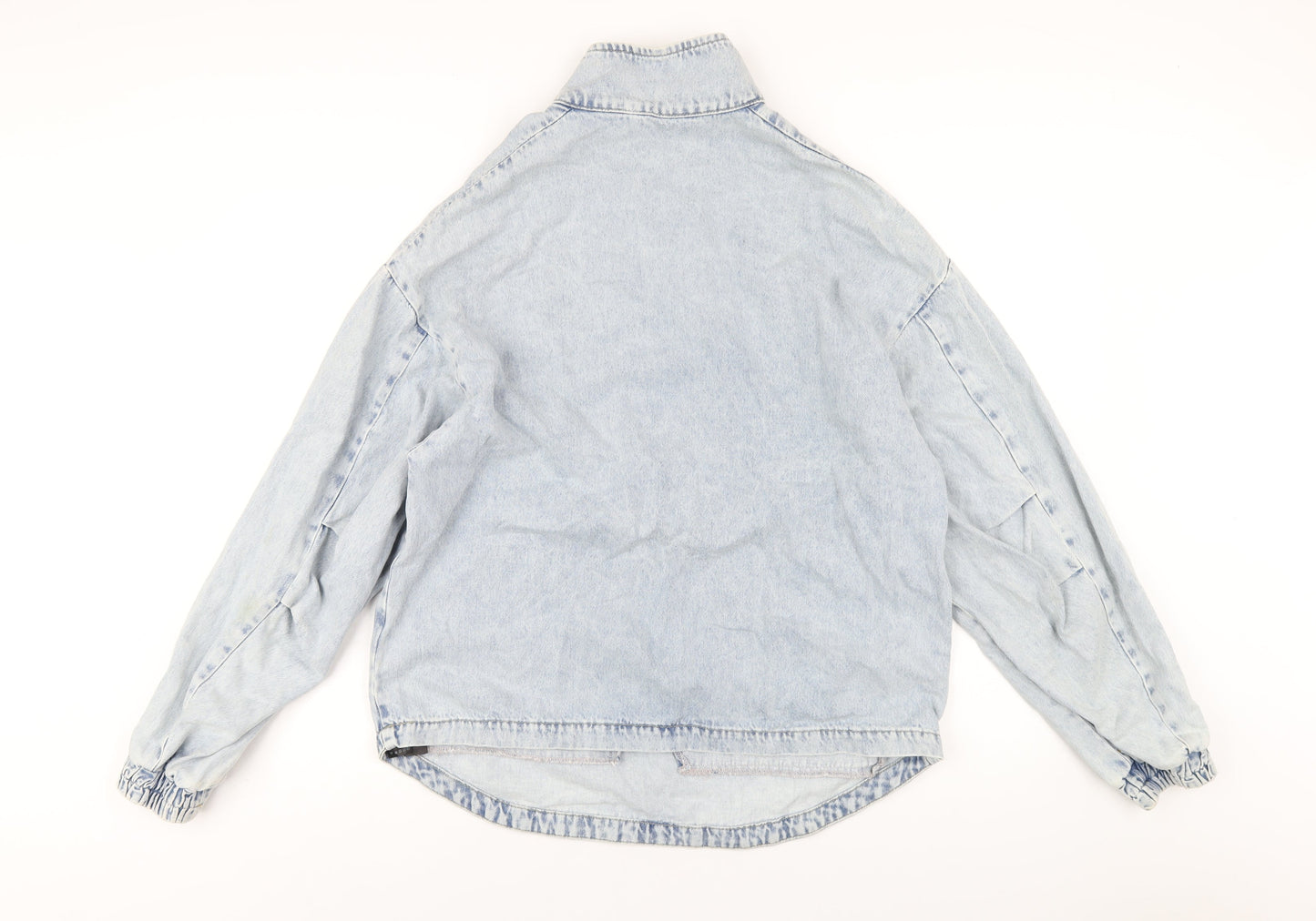 Zara Womens Blue Jacket Size S Zip