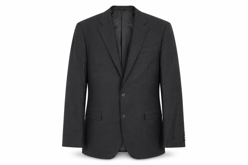 Marks and Spencer Mens Grey Polyester Jacket Blazer Size 46 Regular