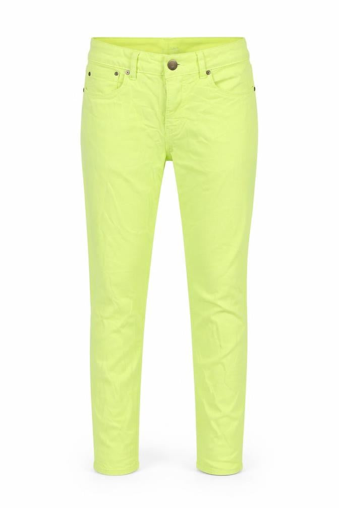 Gap Womens Yellow Cotton Blend Tapered Jeans Size 26 in L26.5 in Regular Zip