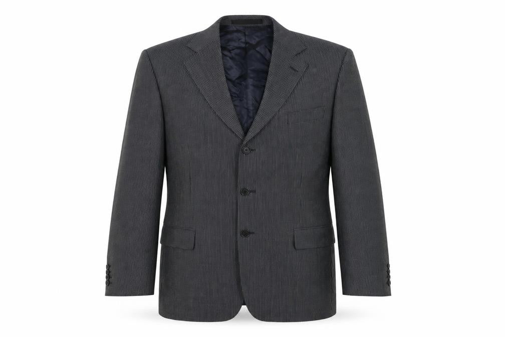 Marks and Spencer Mens Grey Wool Jacket Suit Jacket Size 42 Regular
