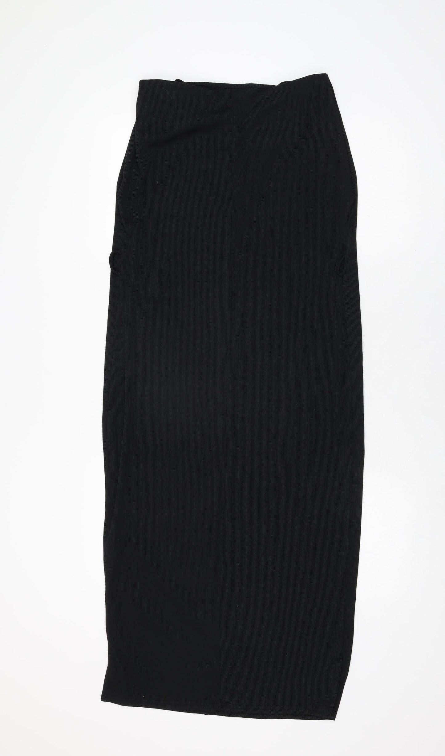 Missguided Womens Black Polyester Shift Size 10 Round Neck Pullover