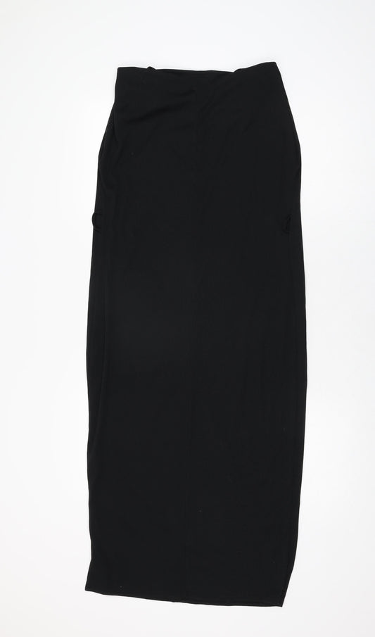 Missguided Womens Black Polyester Shift Size 10 Round Neck Pullover