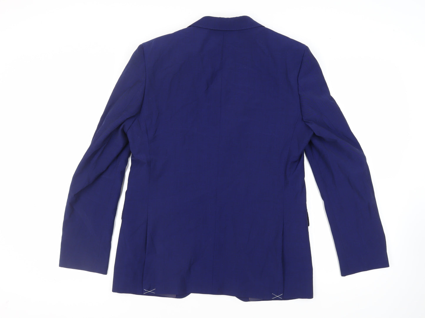 Marks and Spencer Mens Blue Wool Jacket Suit Jacket Size 40 Regular