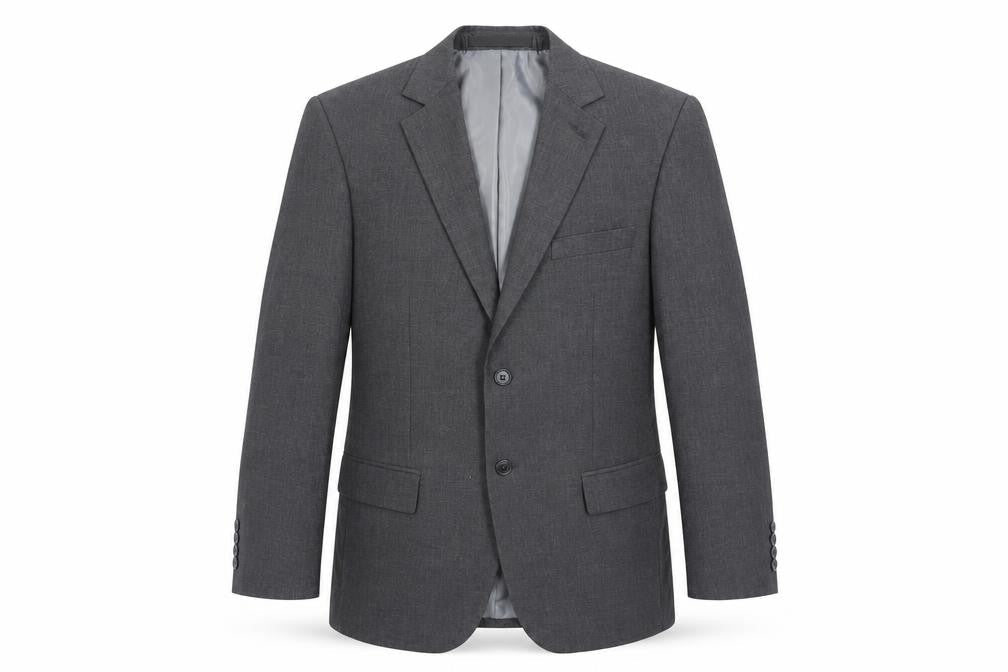 Marks and Spencer Mens Grey Polyester Jacket Suit Jacket Size 40 Regular