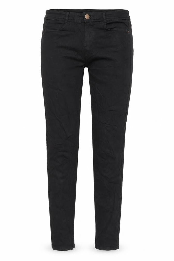 Zara Womens Black Cotton Skinny Jeans Size 10 L30 in Regular Zip