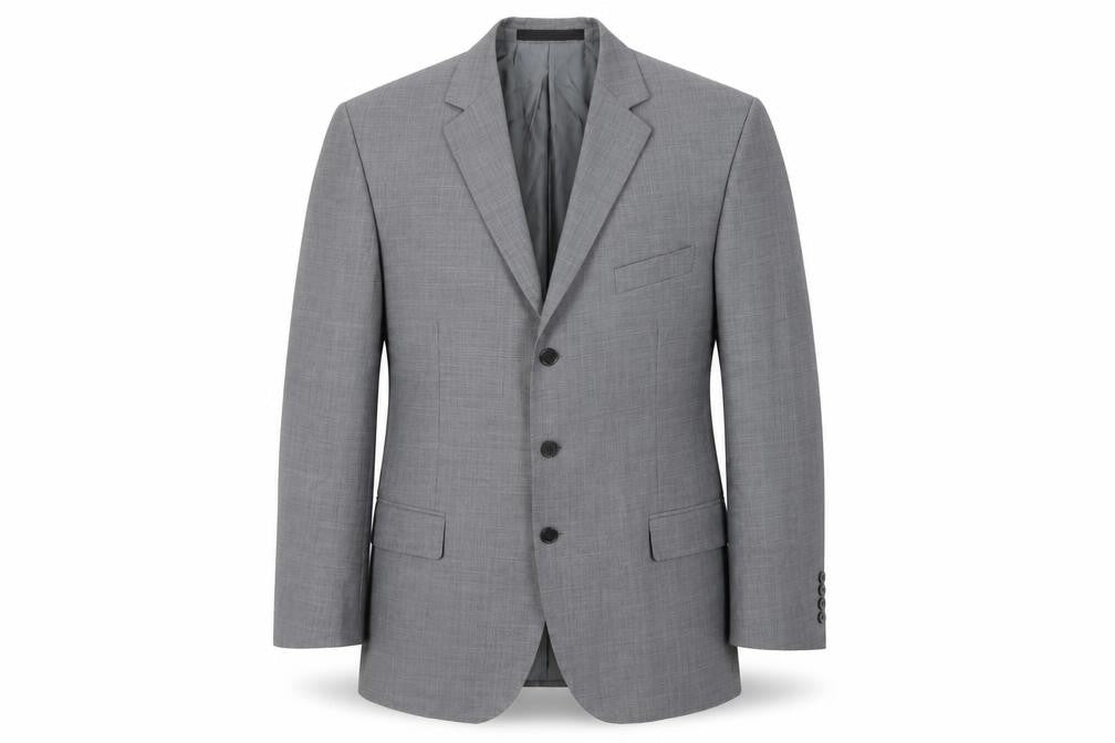 Marks and Spencer Mens Grey Wool Jacket Suit Jacket Size 42 Regular