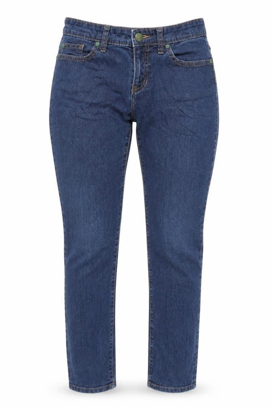 Gap Womens Blue Cotton Skinny Jeans Size 30 in L27 in Regular Zip