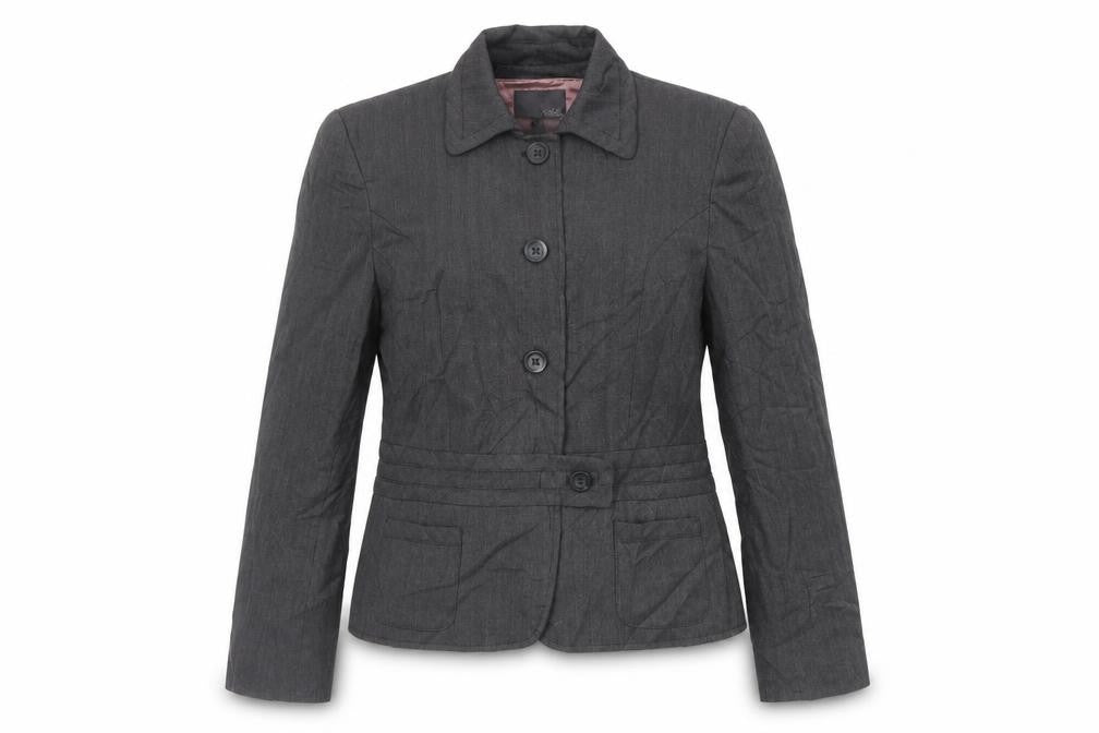 Next Womens Grey Jacket Blazer Size 14 Button