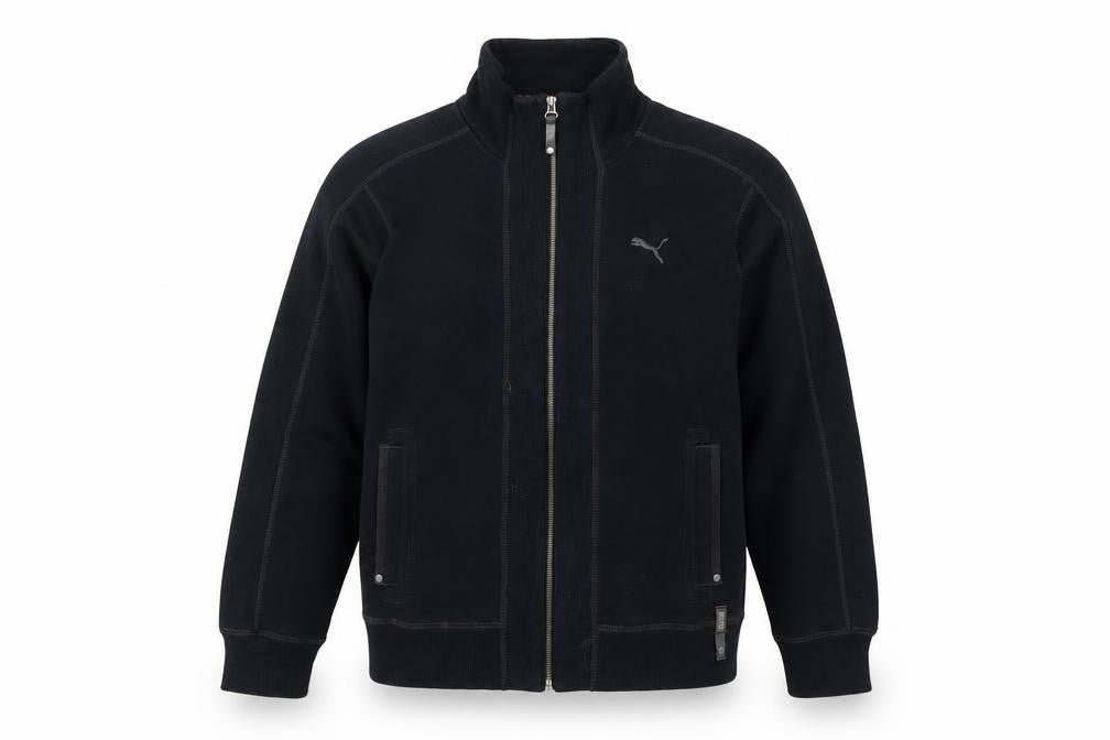 Mens UK M Regular Slazenger Blue Full Zip Sweatshirt