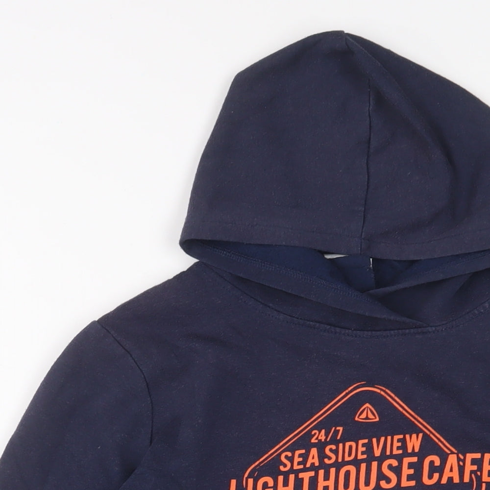 Firefly Boys Blue Polyester Pullover Hoodie Size 12-13 Years Pullover