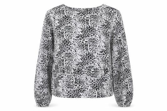 Womens UK Size M Brave Soul Grey Polyester Blouse