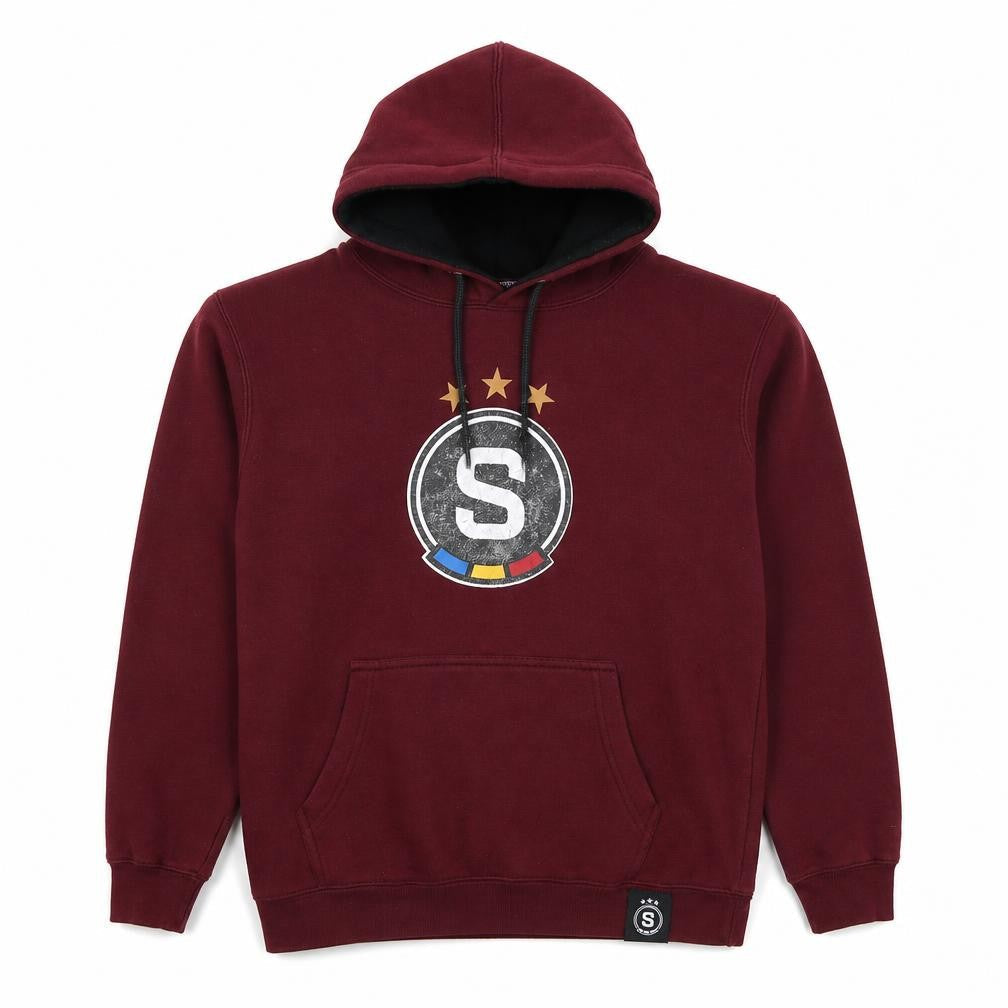 Sparta Boys Red Cotton Pullover Hoodie Size 13-14 Years Pullover - Logo