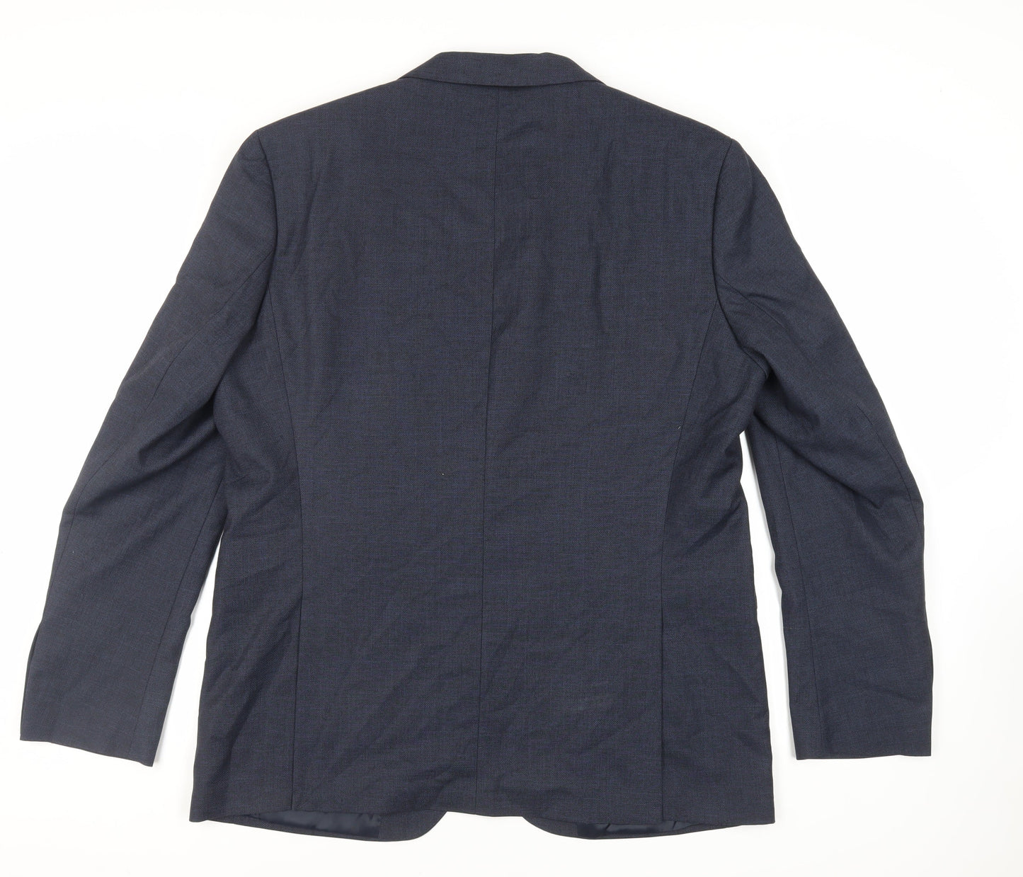 OVS Mens Blue Polyester Jacket Suit Jacket Size 46 Regular