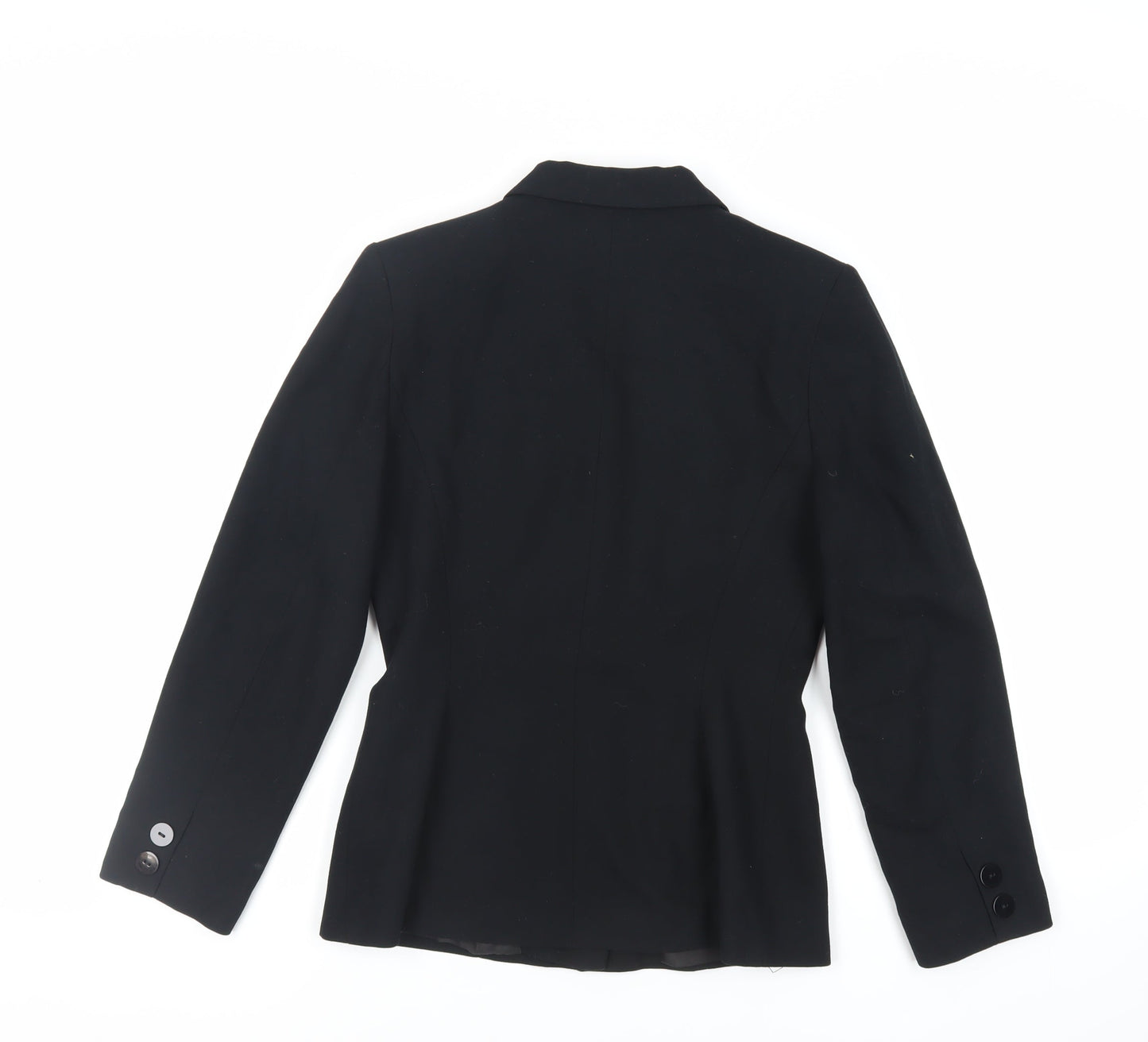 Principles Womens Black Jacket Blazer Size 8 Button