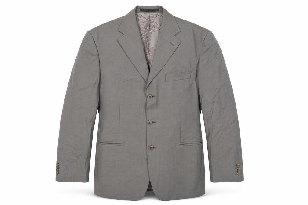 Marks and Spencer Mens Grey Wool Jacket Suit Jacket Size 40 Regular
