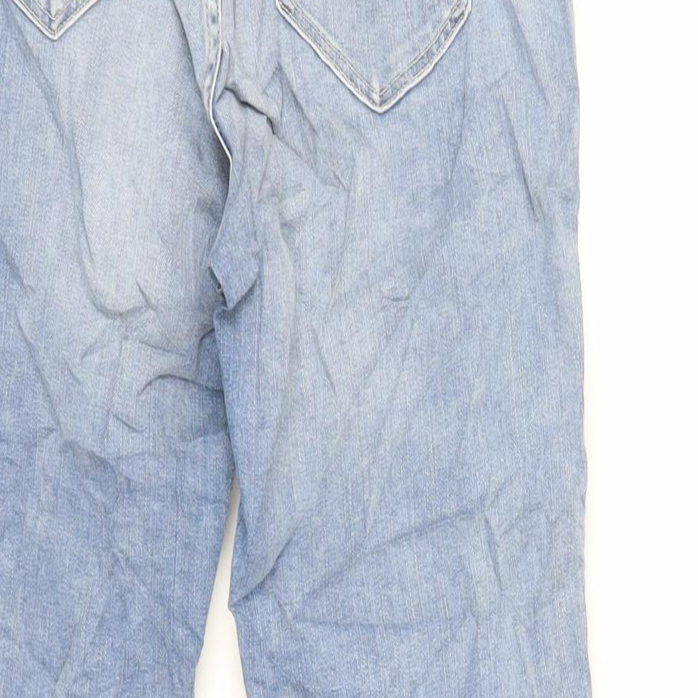 H&M Womens Blue Cotton Skinny Jeans Size 29 in L28 in Regular Zip