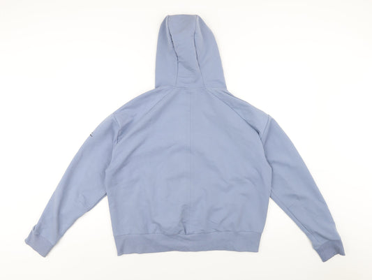 Venice Beach Womens Blue Cotton Full Zip Hoodie Size XL Zip