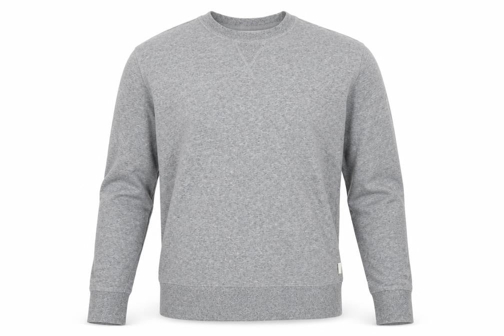 Marks and Spencer Mens Grey Cotton Pullover Sweatshirt Size S