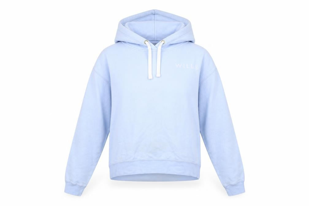 Womens UK 8 Regular Jack Wills Blue Pullover Hoodie