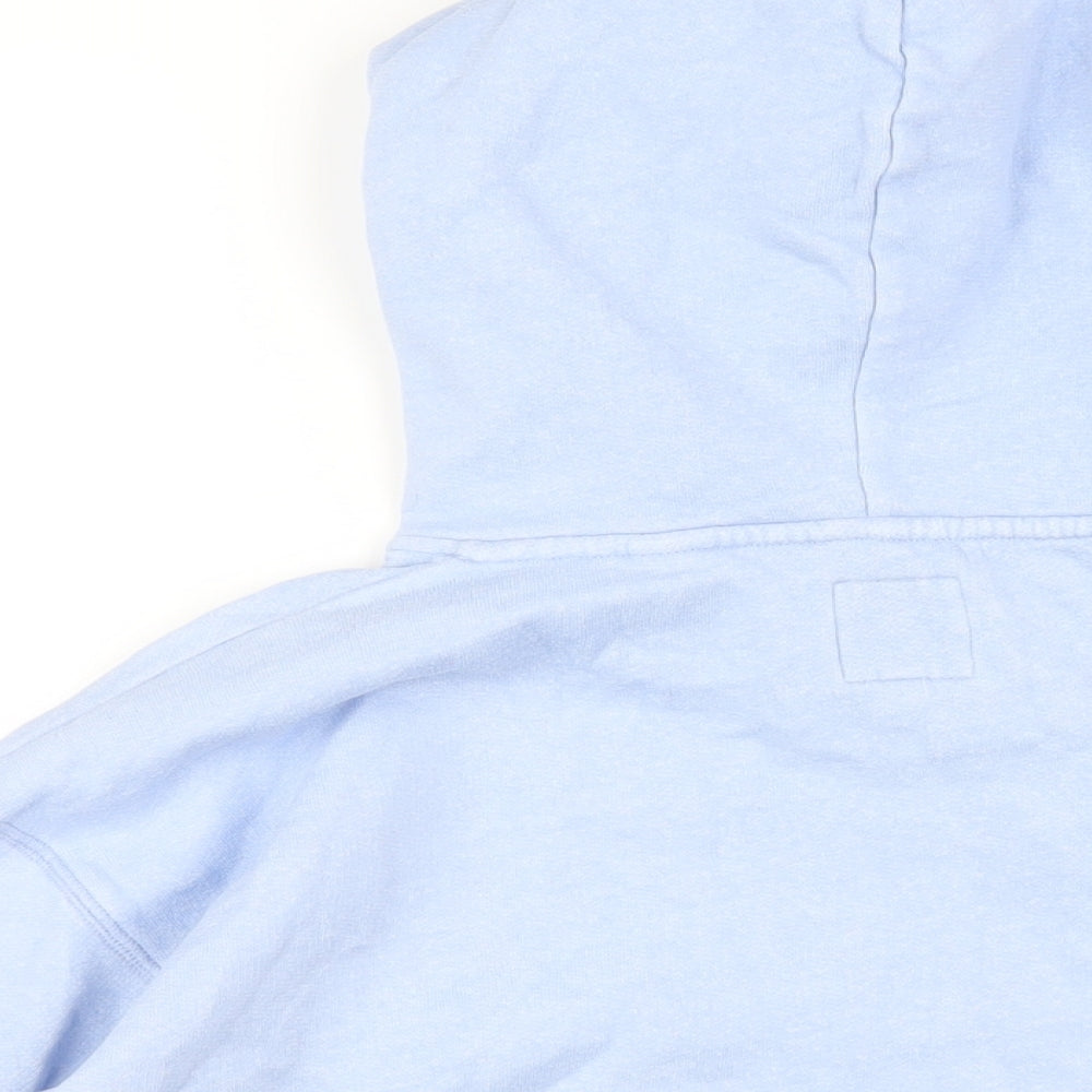 Jack Wills Womens Blue Cotton Pullover Hoodie Size 8 Pullover